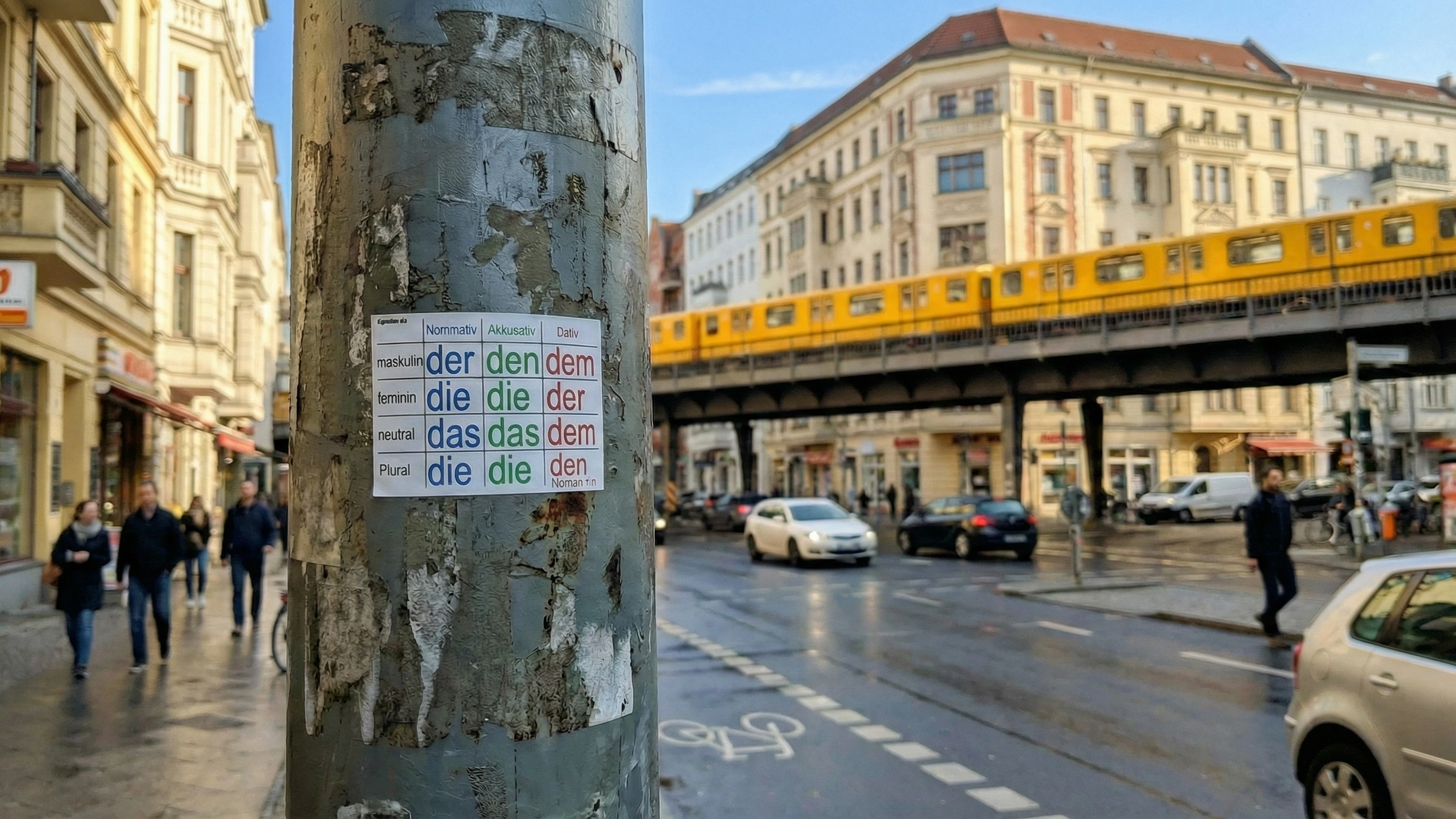 Aufkleber / Sticker "der, die, das" / Verschiedene Größen